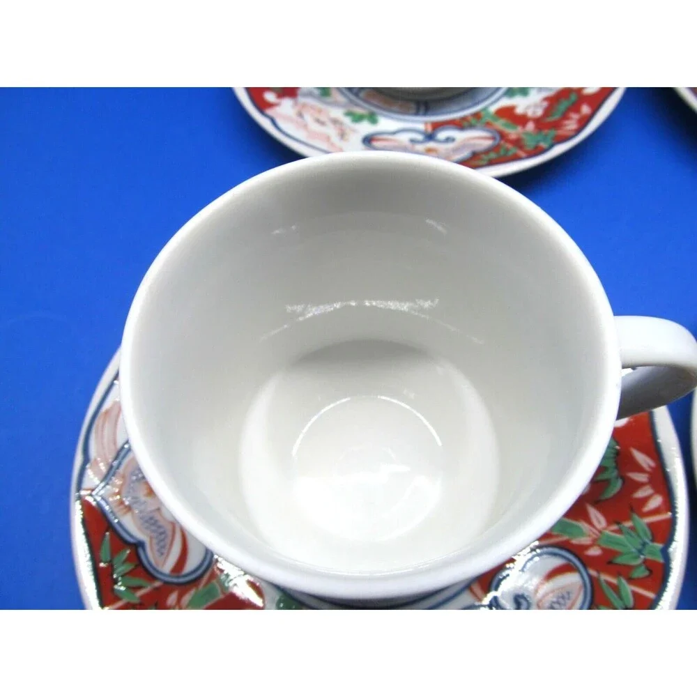 Georges Briard Heirloom Tea Cups And Saucers 4 sets